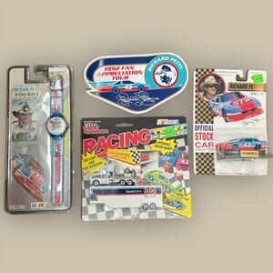 Vtg Richard Petty Lot Action Watch NASCAR 43 Tour Sticker Racing Champions Car